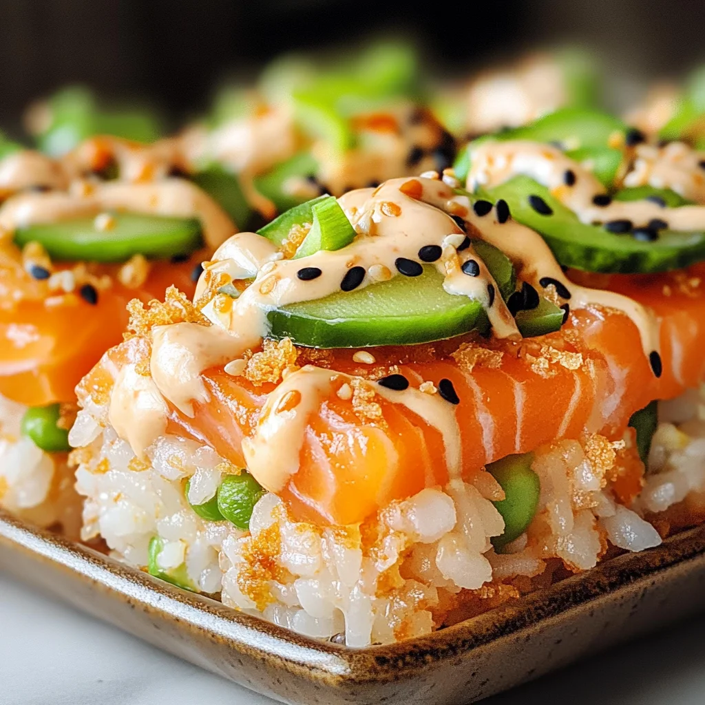 Salmon Crispy Rice
