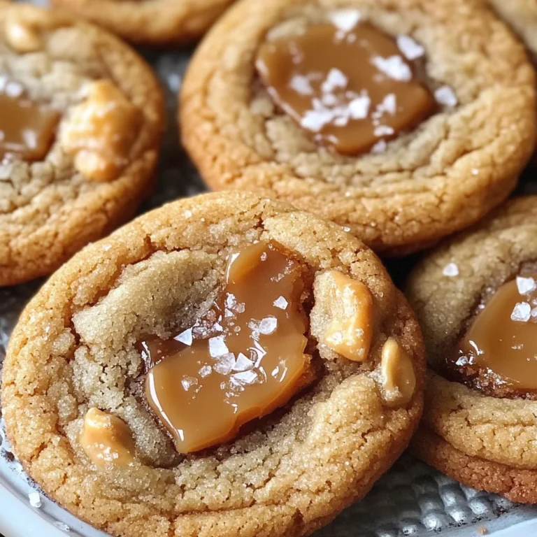 Salted Caramel Cookie Recipe