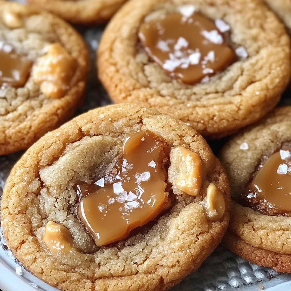 Salted Caramel Cookie Recipe