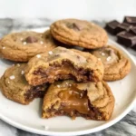 Salted Caramel Mocha Cookies
