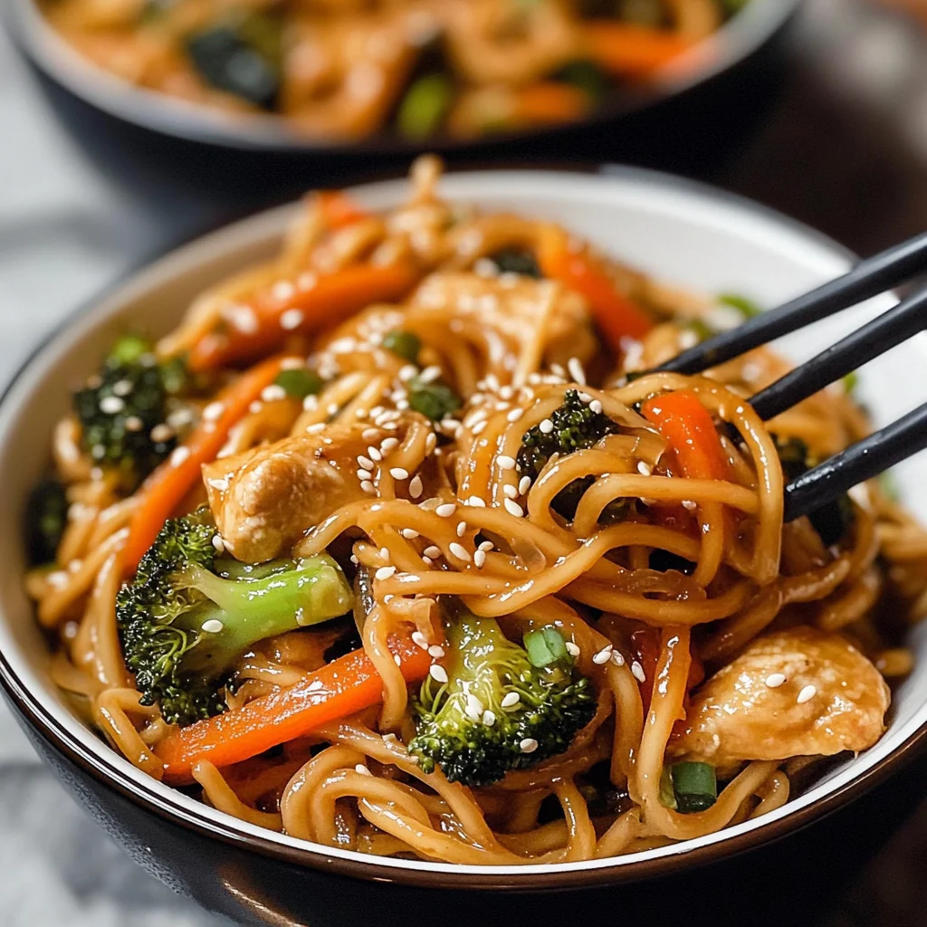 Slow Cooker Lo Mein Recipe
