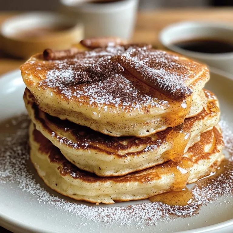 Spanish Churro-Inspired Pancakes: A Breakfast Delight!