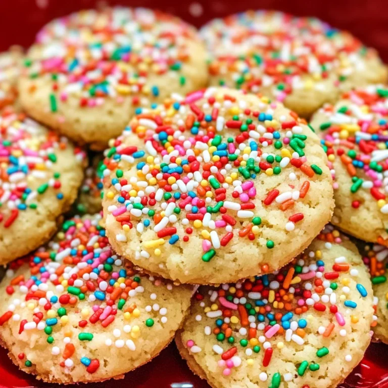 Sprinkle Sugar Cookies
