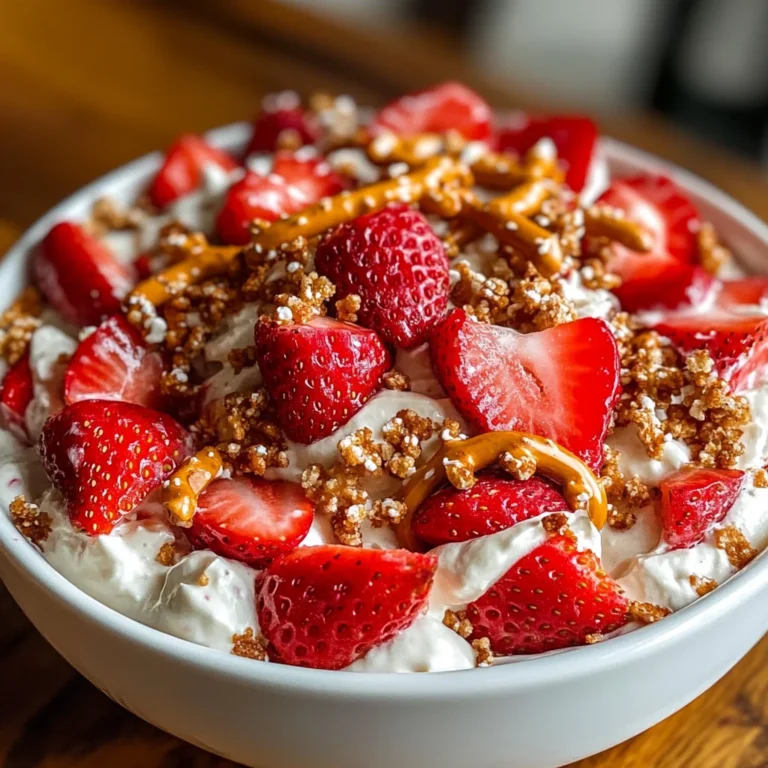 Strawberry Crackle Salad