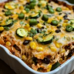 Tex-Mex Chicken & Zucchini Casserole