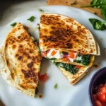 Vibrant Mediterranean Quesadillas