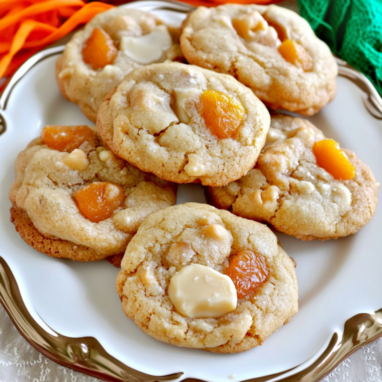 Apricot White Chocolate Cookies